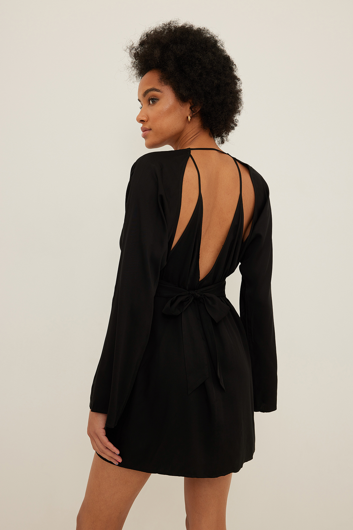 Womens Black Wrap Dresses | na-kd.com